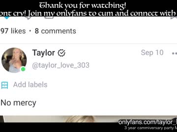 girl taylor_love_303 capture image #1658055